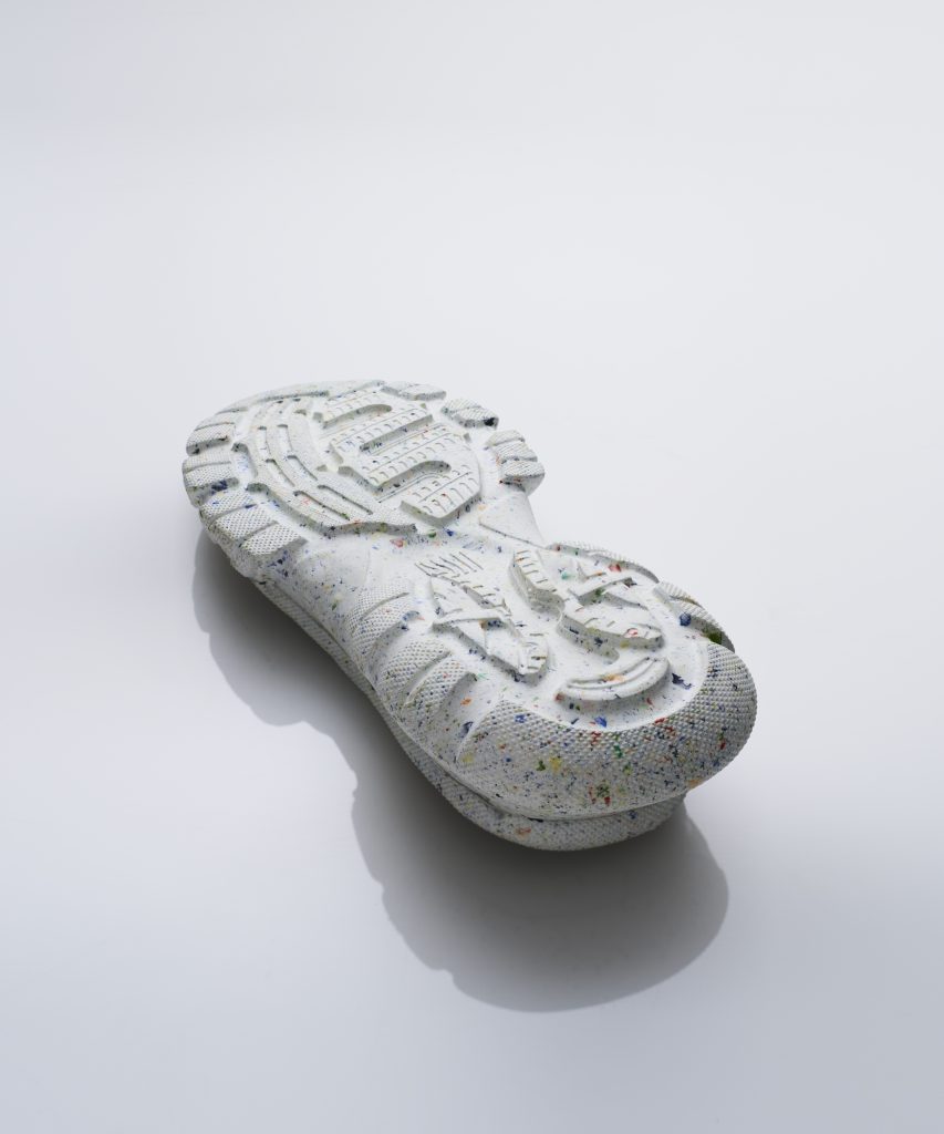 suola per scarpe in materiale riciclato